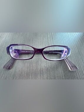 LAFONT ISSY & LA Chelsea 714 Purple Eyeglasses Frames Women 48-13-140